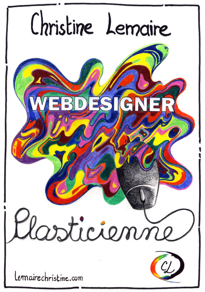 affiche papier webdesigner